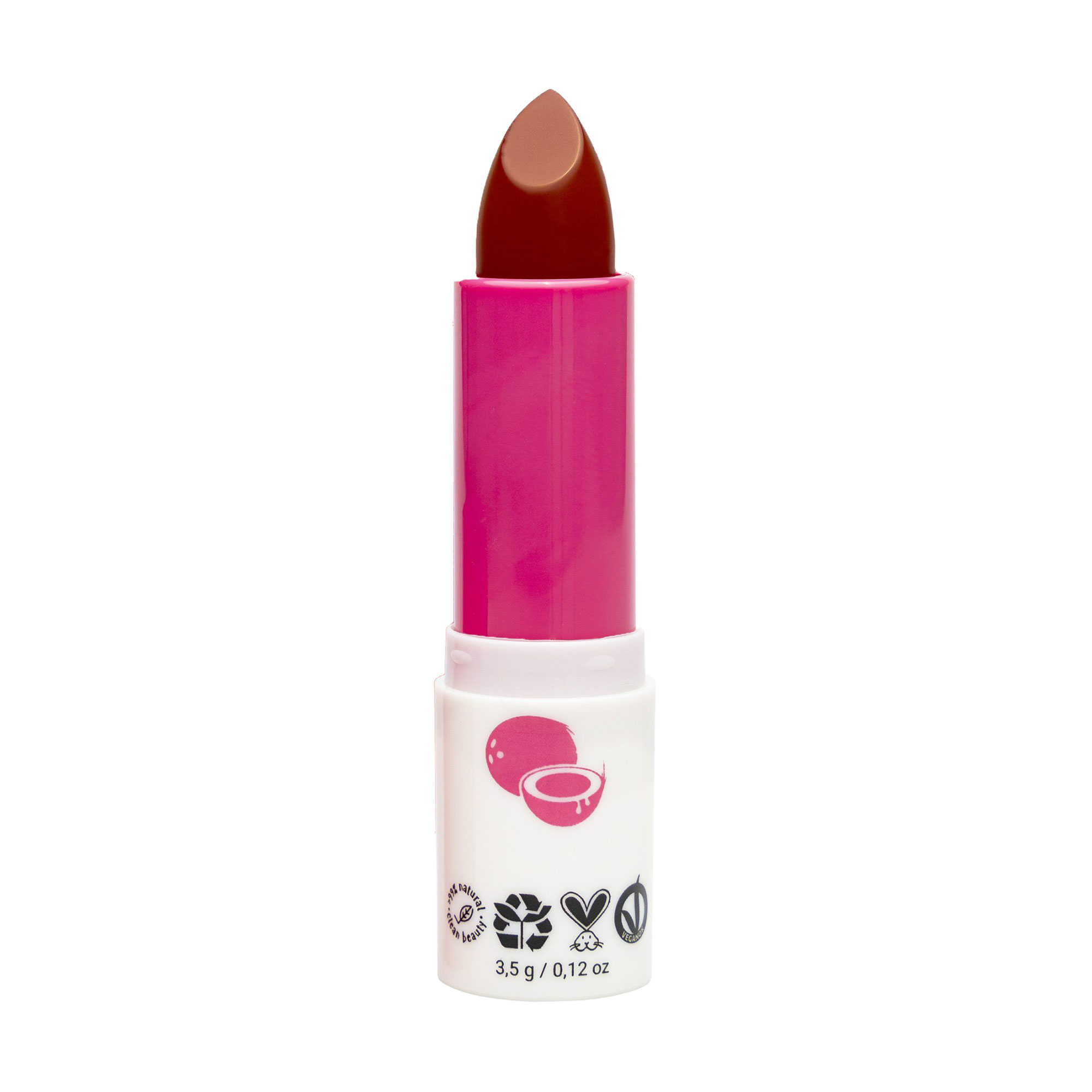 Помада для губ Everyday for Future Moisturizing Coconut Lipstick, Brownie, 3.5 г